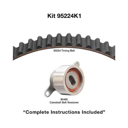 Dayco 92-00 Acura/Honda 1.6L Timing Belt Kit, 95224K1 95224K1